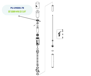 PMC Set Screw,#10-32 X  3/8 (PU-04000-78)