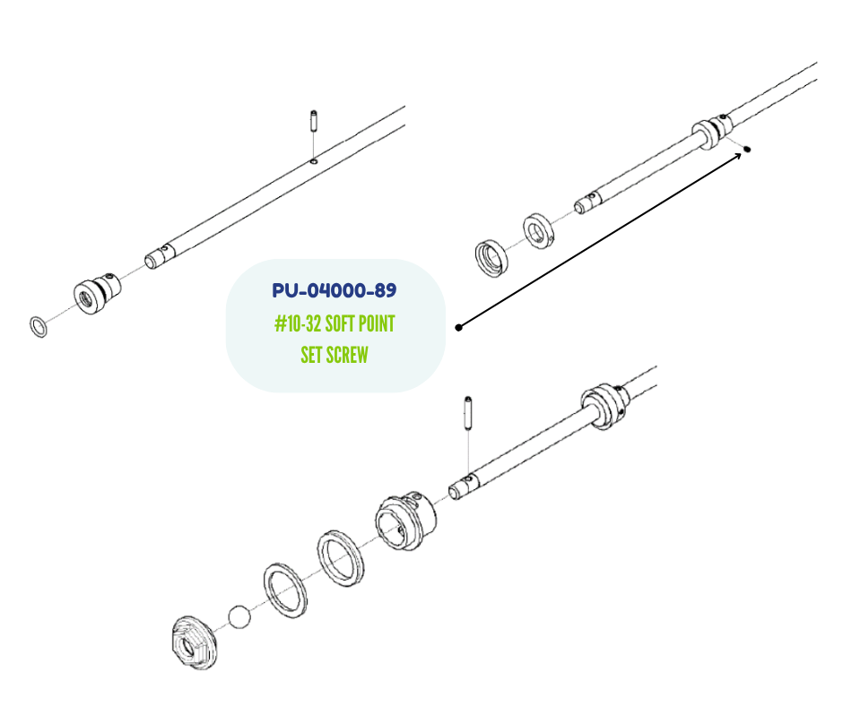 PMC SOFT POINT SCREW (PU-04000-89)