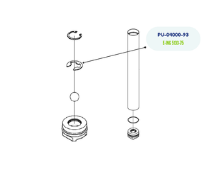 PMC SNAP RING (PU-04000-93)