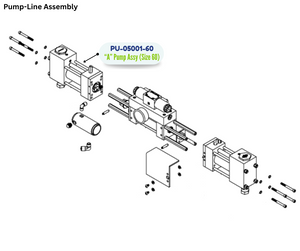 PMC A PUMP ASSY, SIZE 60 (PU0500160) (PU-05001-60)