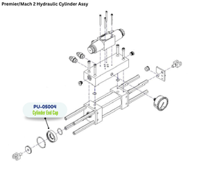 PMC CYLINDER END CAP (PU05004) (PU-05004)