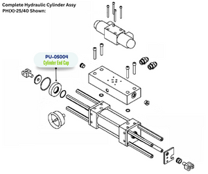 PMC CYLINDER END CAP (PU05004) (PU-05004)