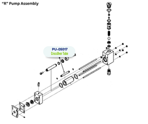 PMC CROSSOVER TUBE (PU05017) (PU-05017)