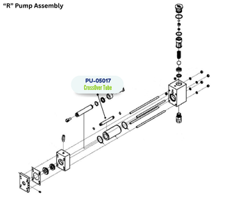 PMC CROSSOVER TUBE (PU05017) (PU-05017)