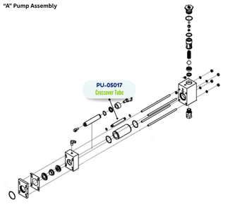 PMC CROSSOVER TUBE (PU05017) (PU-05017)