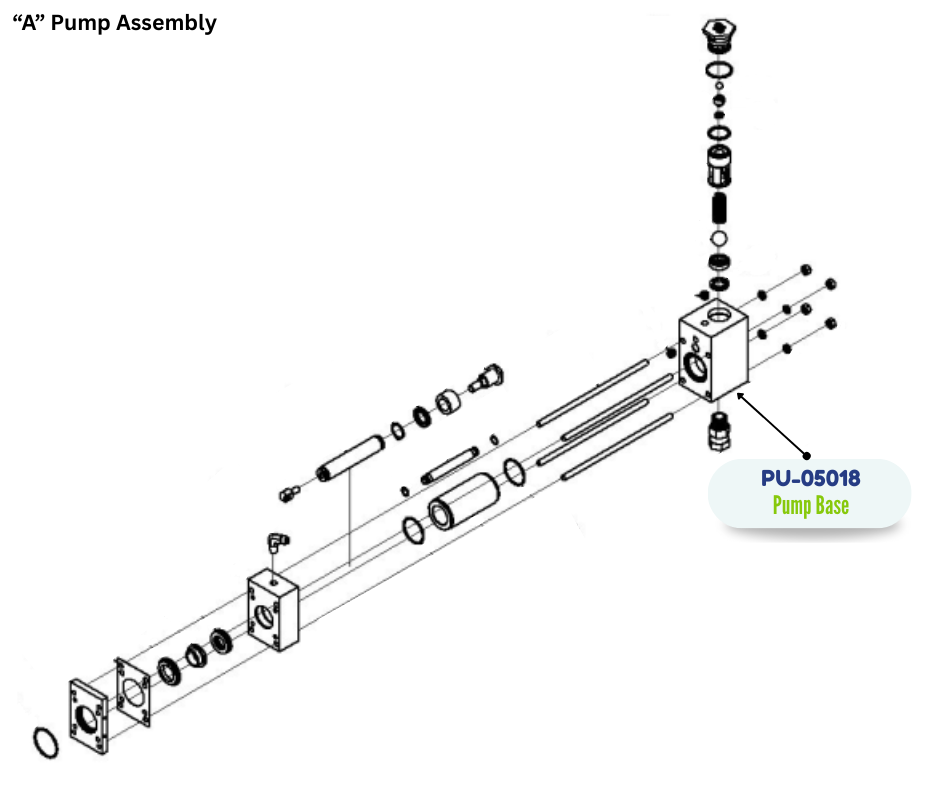 PMC PUMP BASE (PU05018) (PU-05018)