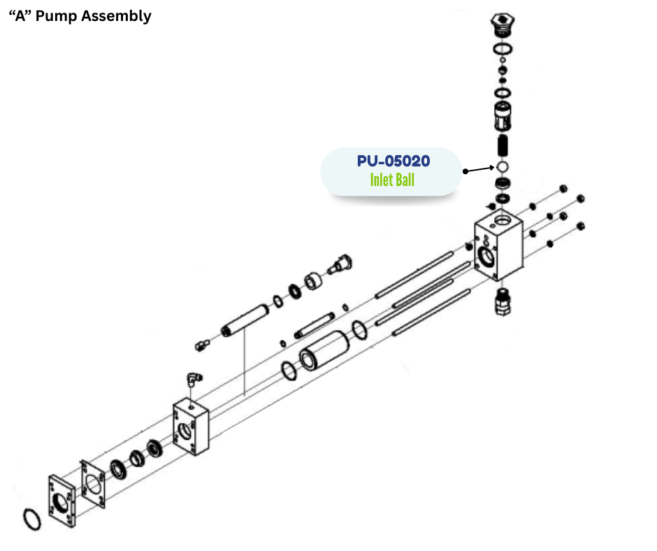 PMC INLET BALL (PU05020) (PU-05020)