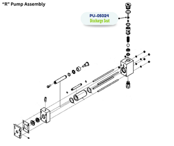 PMC DISCHARGE SEAT (PU05024) (PU-05024)