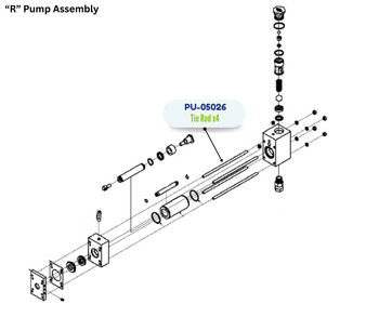 PMC TIE ROD, 3/824 (PU05026) (PU-05026)