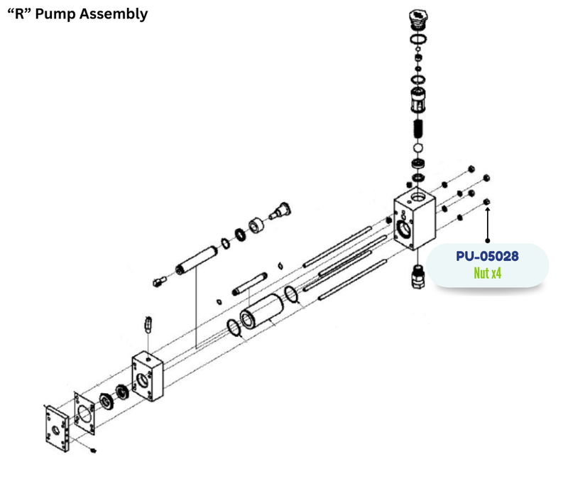 PMC NUT (PU05028) (PU-05028)