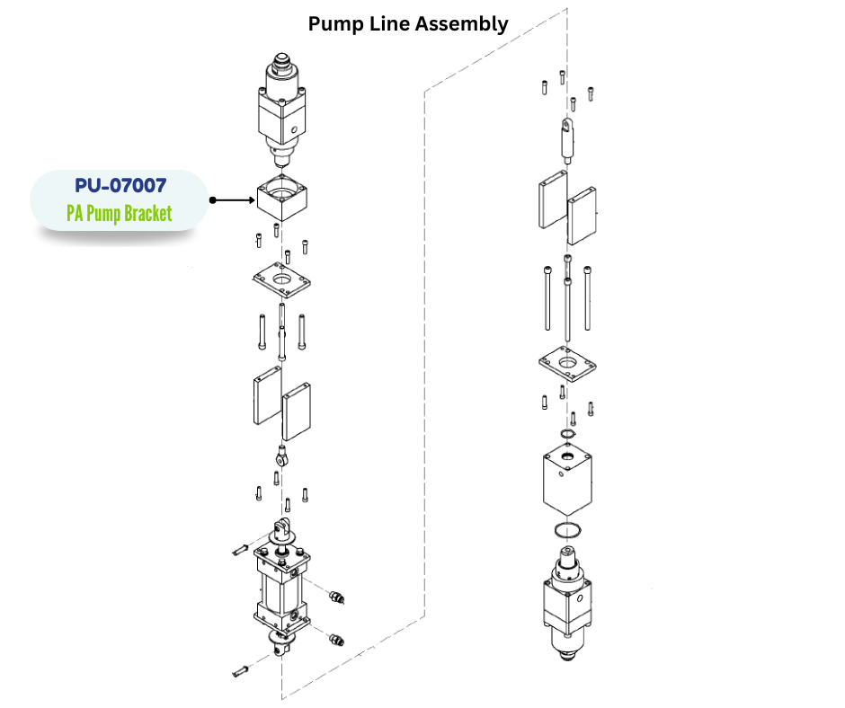 PA PUMP BRACKET (PU07007) (PU-07007)