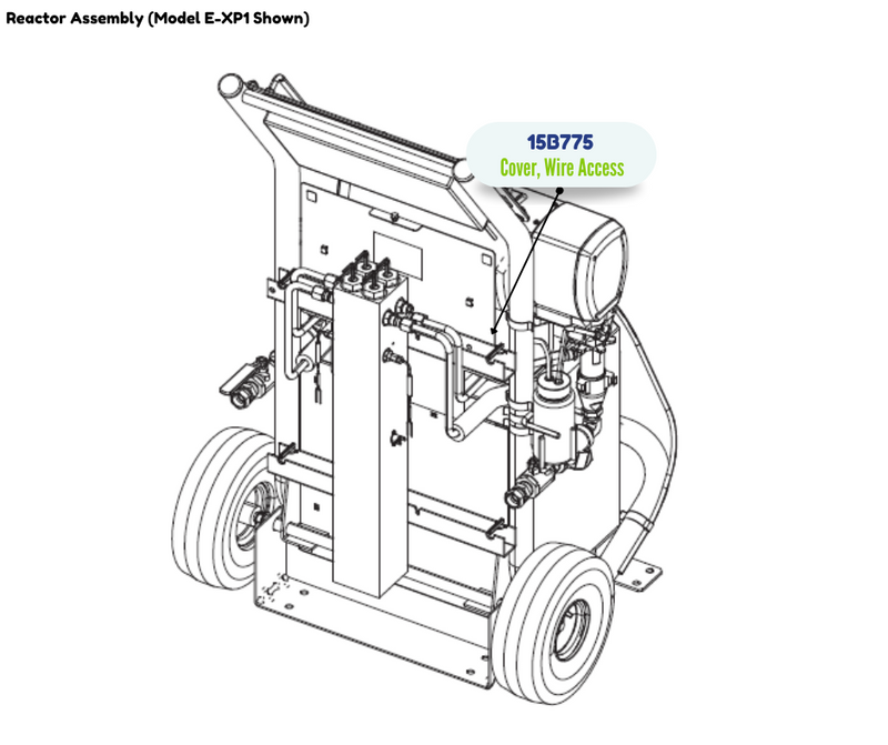 WIRE ACCESS COVER (15B775)