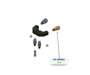 1/8 NPY x #5 JIC SWIVEL (RA-00005A)