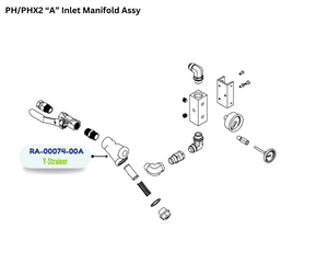 PMC Y STRAINER ASSY (RA0007400A) (RA-00074-00A)