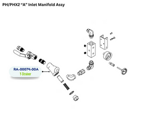 PMC Y STRAINER ASSY (RA0007400A) (RA-00074-00A)