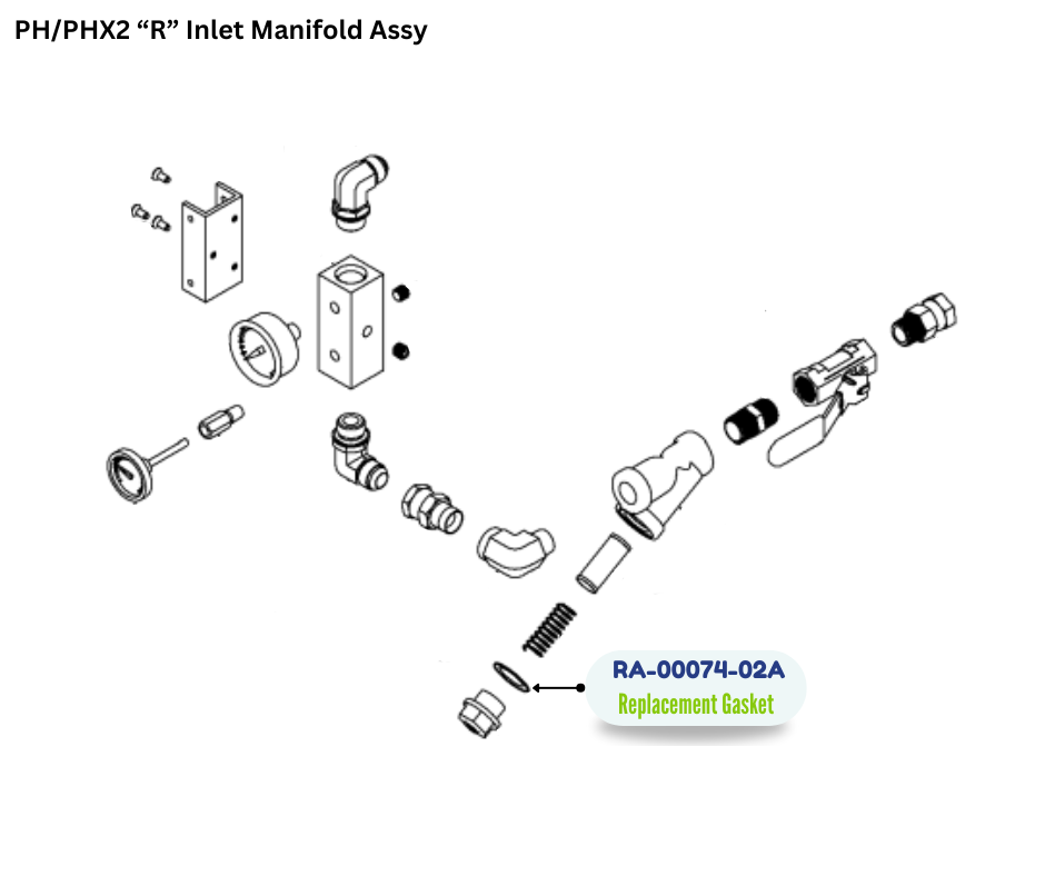 PMC GASKET YSTRAINER (RA0007402A) (RA-00074-02A)