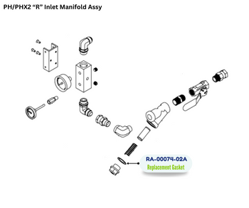 PMC GASKET YSTRAINER (RA0007402A) (RA-00074-02A)