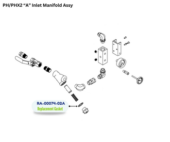 PMC GASKET YSTRAINER (RA0007402A) (RA-00074-02A)