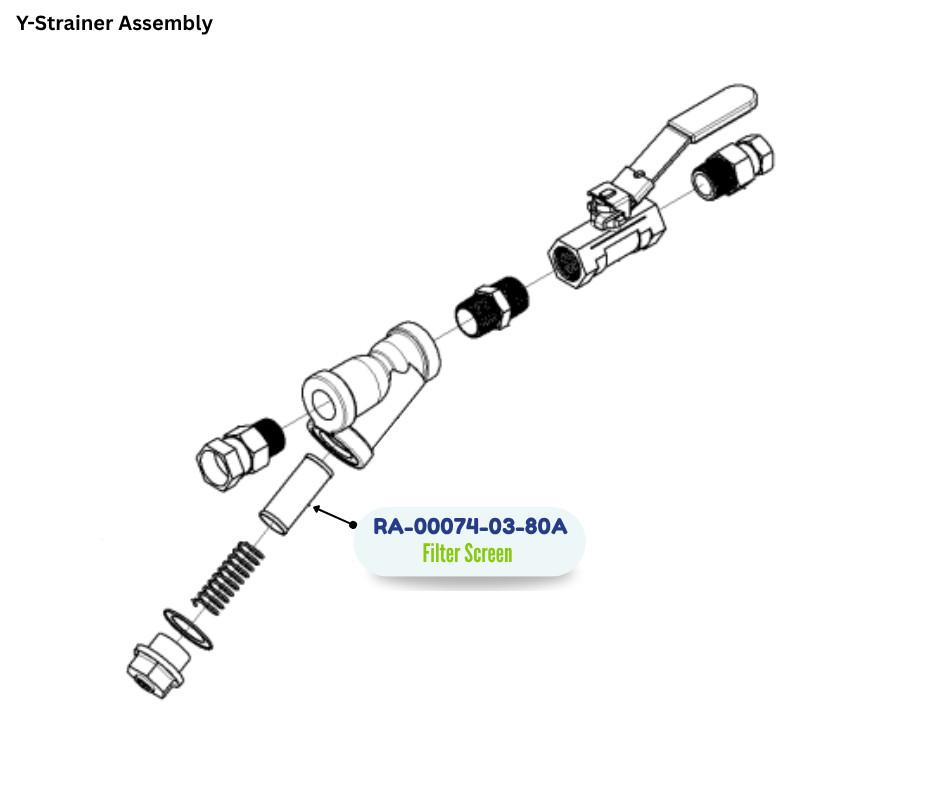 PMC 80 MESH SCREEN (RA000740380A) (RA-00074-03-80A)