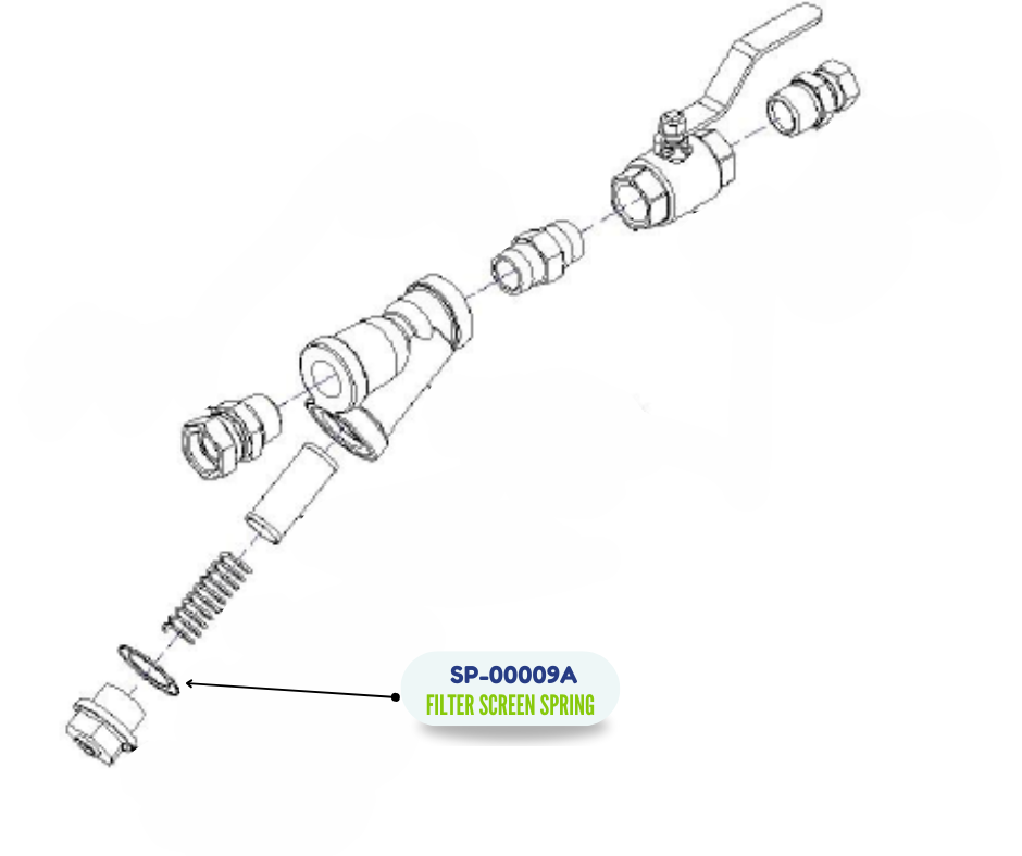 PMC FILTER SCREEN SPRING (SP00009A) (SP-00009A)