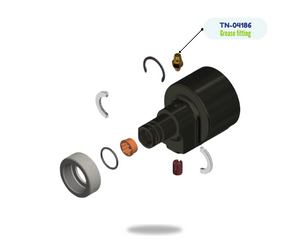 PMC GREASE FITTING, 1/428 (TN04186) (TN-04186)
