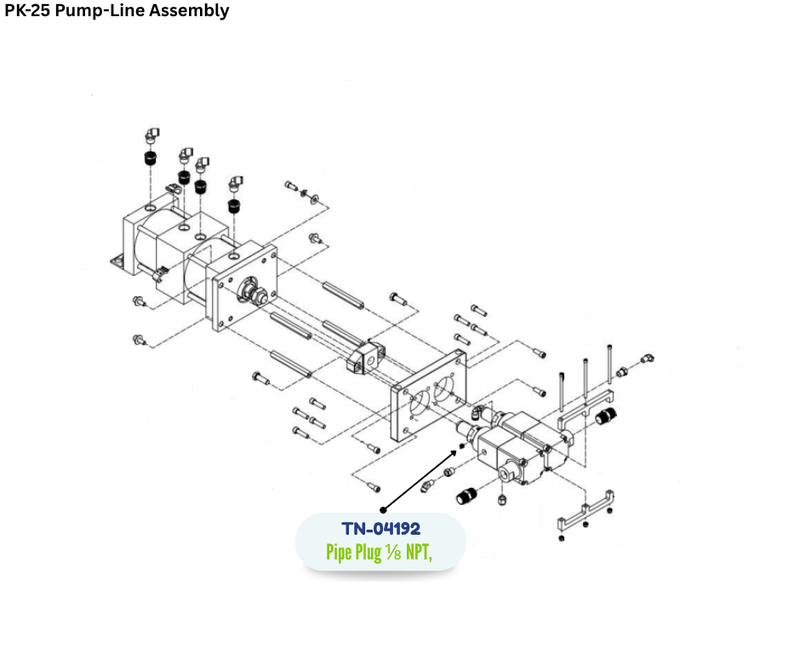 PIPE PLUG, 1/8 NPT, STL (TN04192) (TN-04192)