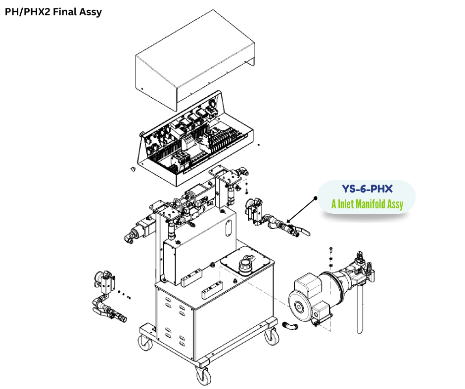 INLET MANIFOLD ASSY A SIDE (YS6PHX) (YS-6-PHX)