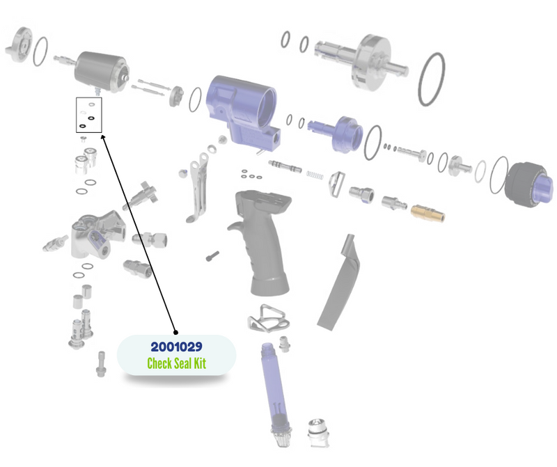 FUSION FX INLET CHECK ORING KIT (2001029)