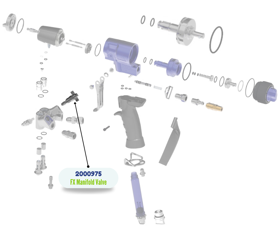 FUSION FX MANIFOLD VALVE KIT (2000975)