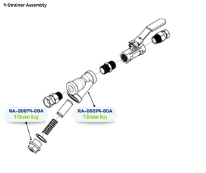 PMC Y STRAINER ASSY (RA0007400A) (RA-00074-00A)