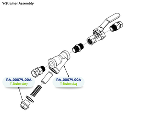 PMC Y STRAINER ASSY (RA0007400A) (RA-00074-00A)