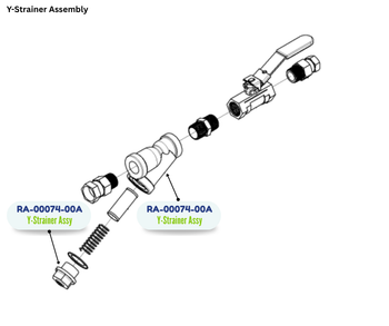 PMC Y STRAINER ASSY (RA0007400A) (RA-00074-00A)