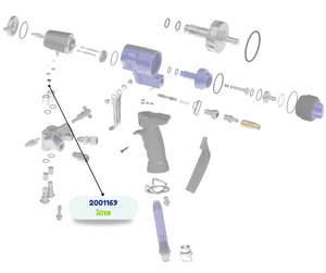 832 FLAT HEAD SCREW KIT (2001169)
