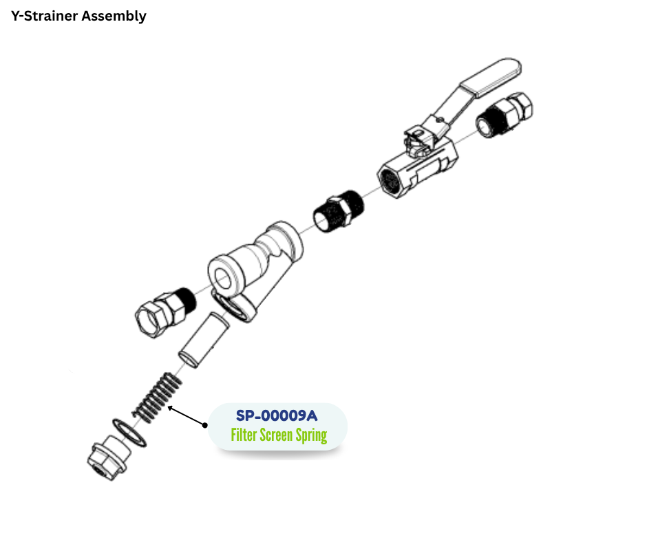 PMC FILTER SCREEN SPRING (SP00009A) (SP-00009A)