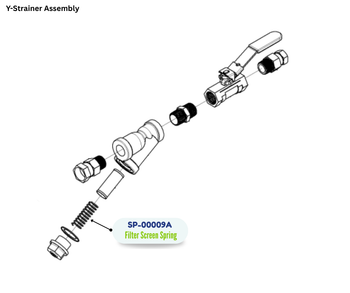 PMC FILTER SCREEN SPRING (SP00009A) (SP-00009A)
